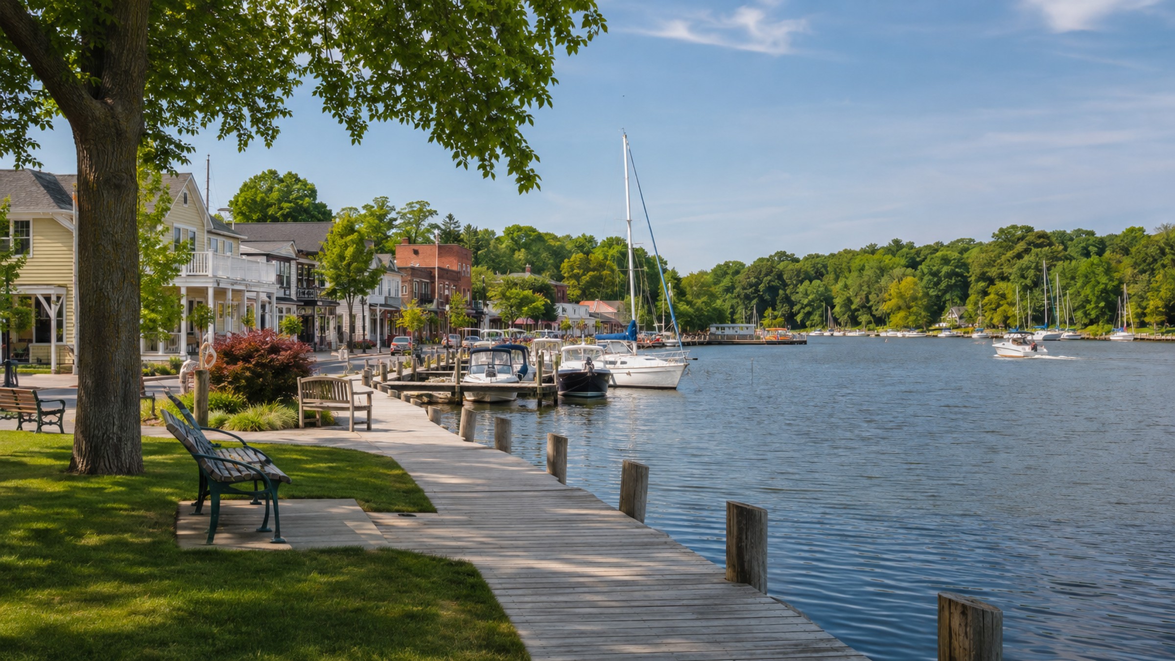 Saugatuck, MI outdoor space built by VIBE Construction