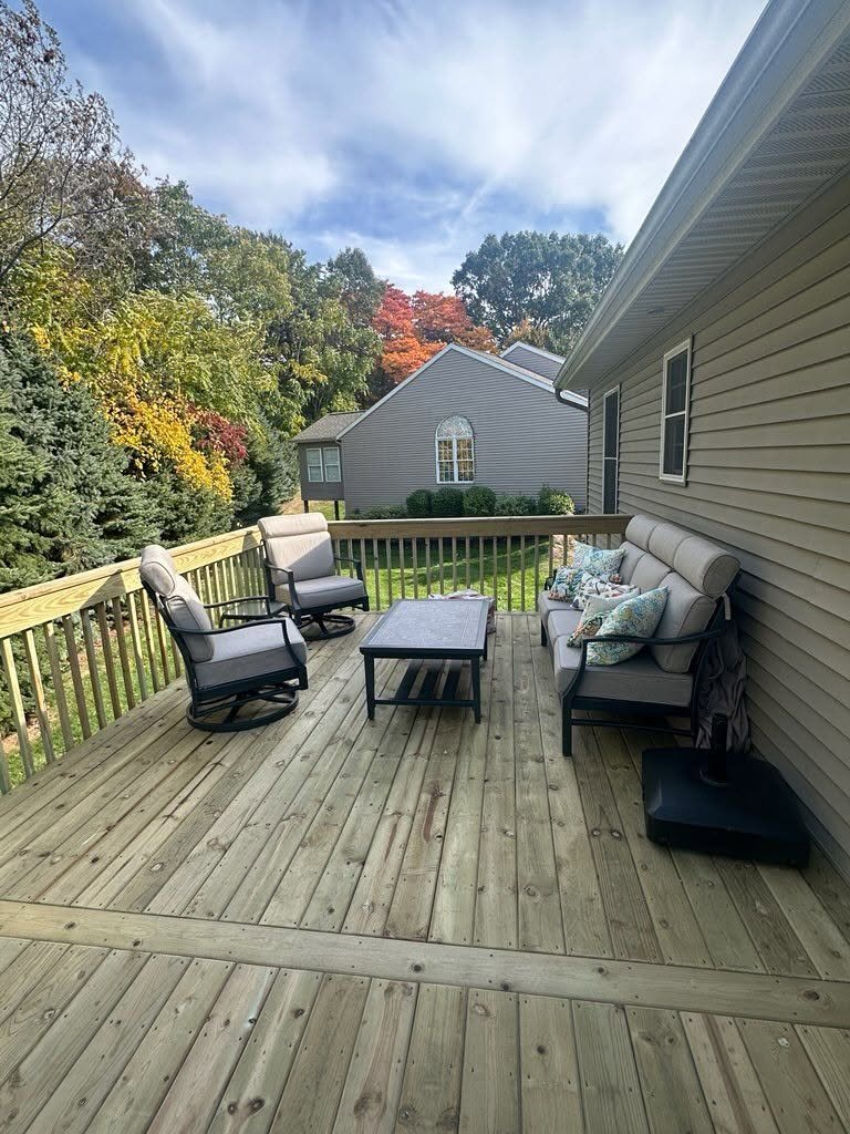 26' x 12' Southern Yellow Pine Deck