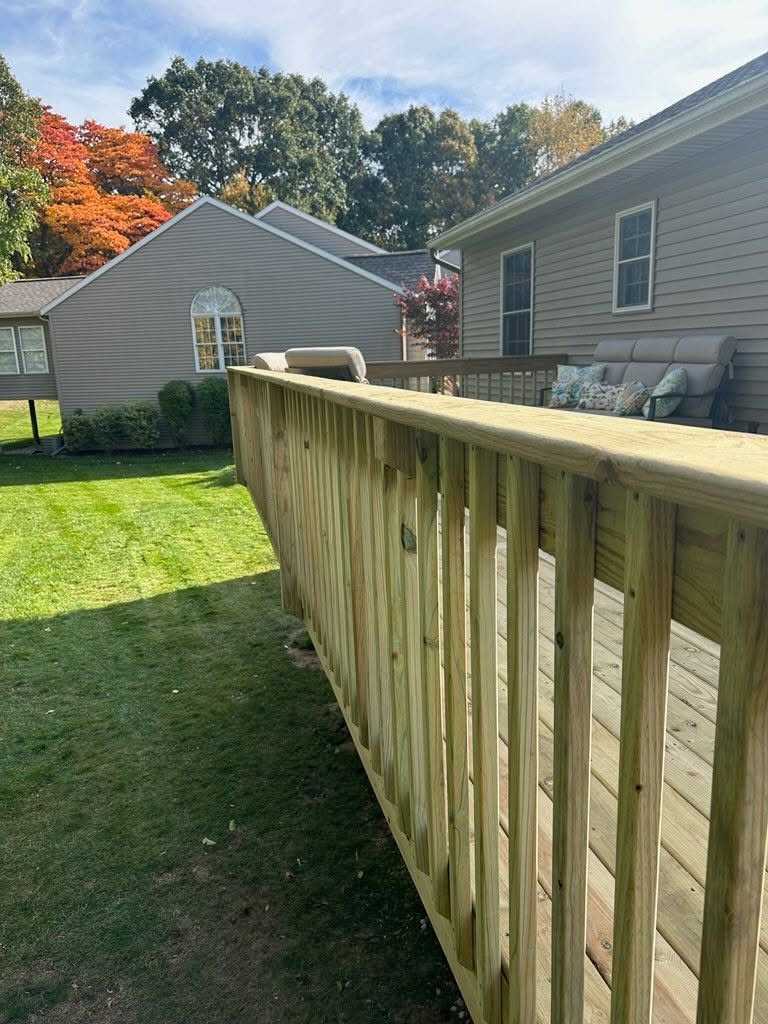 26' x 12' Southern Yellow Pine Deck — thumbnail 3