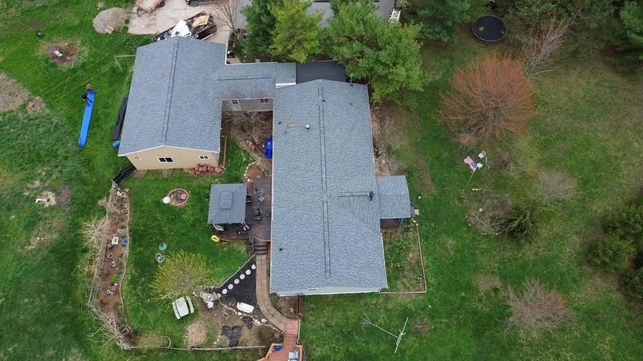 38-Square Pewter Shingle Roof Replacement — thumbnail 2