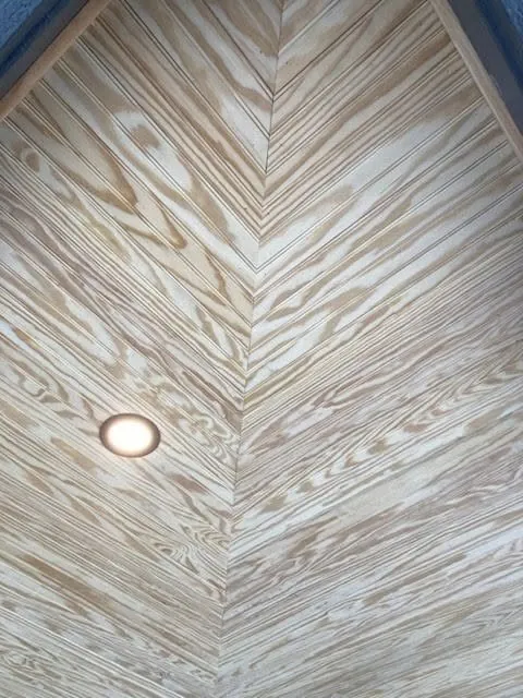 Victorian Porch Restoration with Pine Beadboard Ceiling — thumbnail 2