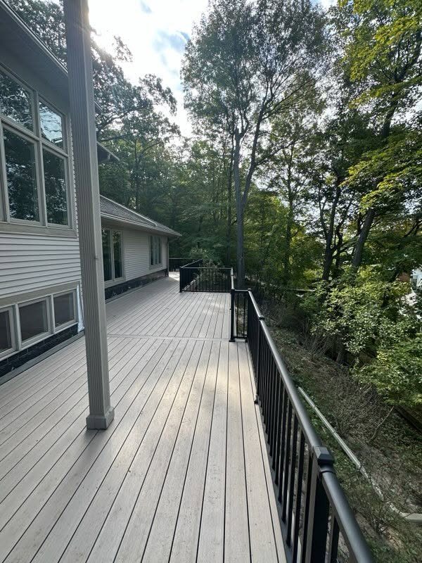 Wraparound TimberTech Deck on the Water — thumbnail 2