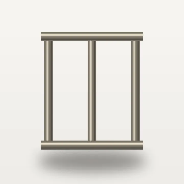 Westbury railing Beige finish